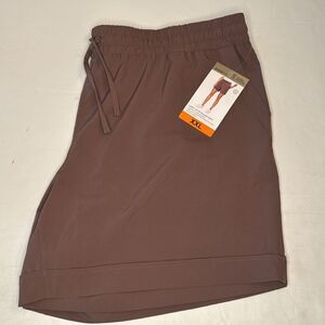 Women’s Mondetta High Waist Pull On Shorts, Size XXL NWT